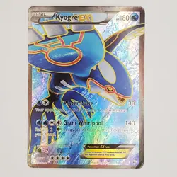 Kyogre EX 148/160 Full Art Ultra Rare Holo Pokemon 2015 Primal Clash - MP - Image 1