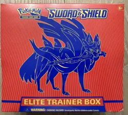 POKEMON TCG SWORD & SHIELD ELITE TRAINER BOX ETB SEALED BRAND NEW 820650104459 - Image 1