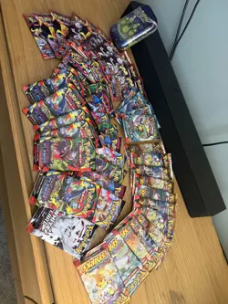 Lot of 42 Pokemon TCG Scarlet & Violet Era Packs - Image 3