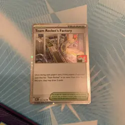 NM Team Rocket's Factory 173/182 Cosmos Holo Pokemon Prize Pack Series 8 - Image 2