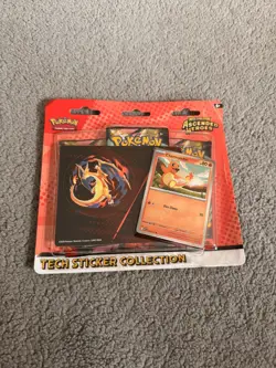 Pokemon TCG Mega Evolution Ascended Heroes Tech Sticker Collection Charmander - Image 1