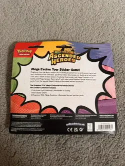 Pokemon TCG Mega Evolution Ascended Heroes Tech Sticker Collection Charmander - Image 3