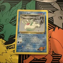 1st Edition Misty’s Seel 91/132 - Gym Challenge - Image 1