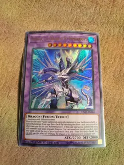 Yugioh Trishula, the Dragon of Icy Imprisonment JUMP-EN088 Ultra Rare NM - Image 1
