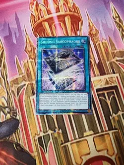 Shining Sarcophagus - MP25-EN005 - Starlight Rare 1ST ED NM YuGiOh - Image 1