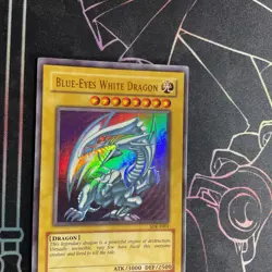 Yu-Gi-Oh! Blue-Eyes White Dragon - SDK-001 - Ultra Rare - Unlimited - LP - MP - Image 3