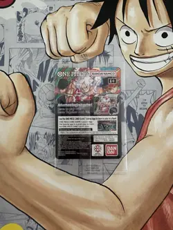 One Piece Monkey D. Luffy US Voyage College Basketball Promo Card SEALED - Image 2