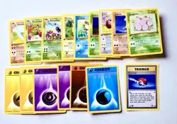 Vintage Pokemon Jungle Set Lot 16 Cards WotC 64 Era Includes Energy - Image 1