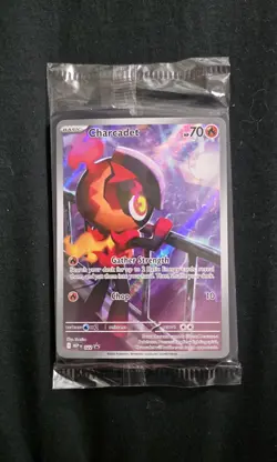 Charcadet Mega Evolution Phantasmal Flames Promo Card Pokemon Sealed - Image 1