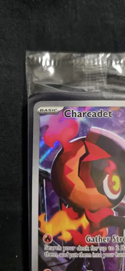 Charcadet Mega Evolution Phantasmal Flames Promo Card Pokemon Sealed - Image 3