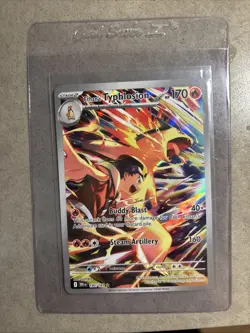 Ethan's Typhlosion Holo Illustration Rare Card 190/182 Sv10: Destined Rivals - Image 1