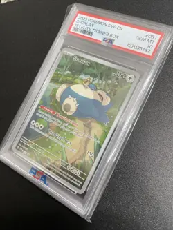 PSA 10 2023 Snorlax 051 Scarlet & Violet 151 Promo Card Holo Gem Mint Pokemon - Image 4