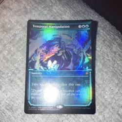 Magic: The Gathering Temporal Manipulation Sorcery Special Guests Foil 0082 - Image 1