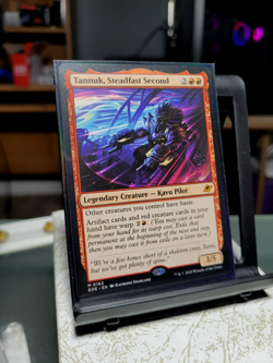 Edge of Eternities Tannuk, Steadfast Second 0162, NM, Non-Foil, Ships Quickly - Image 1