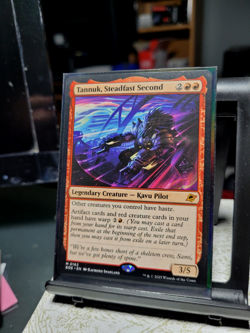 Edge of Eternities Tannuk, Steadfast Second 0162, NM, Non-Foil, Ships Quickly - Image 2