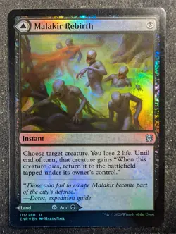 Malakir Rebirth / Malakir Mire - Foil - Zendikar Rising (MTG) - Image 1