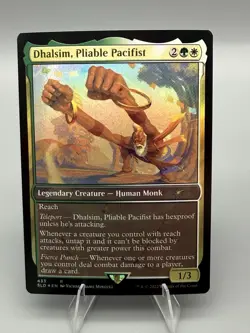 Dhalsim, Pliable Pacifist 433 R [Secret Lair Drop Series] MTG Near Mint - Image 1