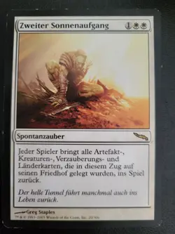 🔮Zweiter Sonnenaufgang - Mirrodin - Magic The Gathering - MTG - Image 1