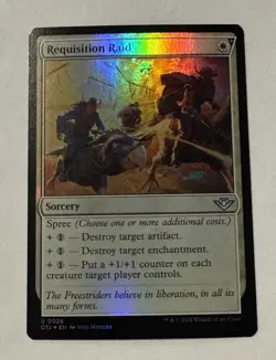 MTG Requisition Raid - Outlaws of Thunder Junction FOIL LP - Image 1