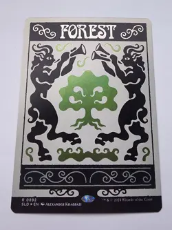 Forest (0892) (Rainbow Foil) Secret Lair Drop Foil - Image 1