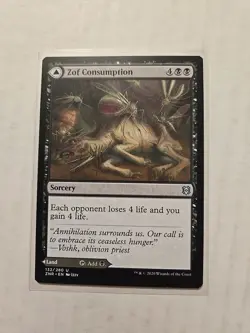 Zof Consumption - Zendikar Rising - LP - Uncommon - Sorcery / Land - Image 1