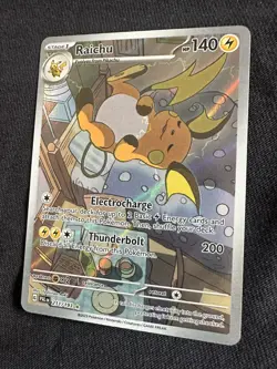 Pokemon TCG Raichu Card Paldea Evolved Illustration Rare Card 211/193 - Image 4