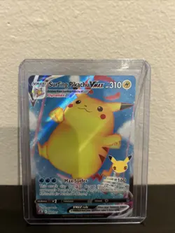 Surfing Pikachu VMAX 009/025 Celebrations Pokemon 2021 - MINT - Image 1