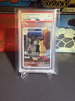 Pokemon TCG Persian Shrouded Fable Illustration Rare Holo 078/064 PSA 9 - Image 4