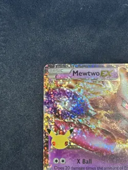 Mewtwo EX 54/99 Pokemon Celebrations Classic Collection Holo 25th Anniversary NM - Image 4