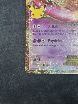 Mewtwo EX 54/99 Pokemon Celebrations Classic Collection Holo 25th Anniversary NM - Image 5
