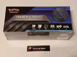 2021 Pokemon Trainer's Toolkit 4 TCG Booster Packs, 150+ cards, dice & much more - Image 1