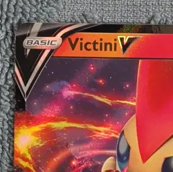 player prize pack Pokemon Victini V 025/202 Sword & Shield Ultra Rare Holo - Image 5