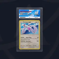 ACE *PERFECT* 10 Shining Lugia SM82 Pokemon Black Star Promo - NOT PSA - POP 1 - Image 3