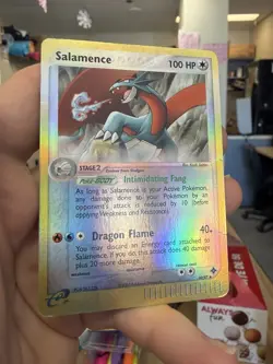 Salamence 19/97 - Pokemon TCG Ex Dragon Reverse Holo Rare Card - Image 3