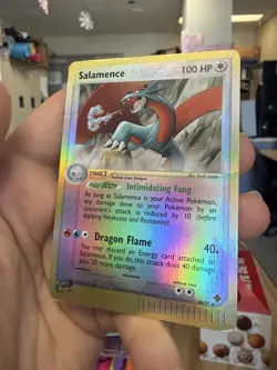 Salamence 19/97 - Pokemon TCG Ex Dragon Reverse Holo Rare Card - Image 4