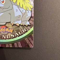 1999 Topps Pokemon TV Animation Series 1 - Venusaur #03 - HOLO FOIL - Image 4