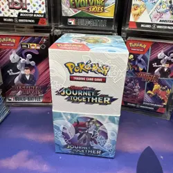 Pokemon TCG Journey Together Half Booster Box (18 Packs) - Sealed - Image 1