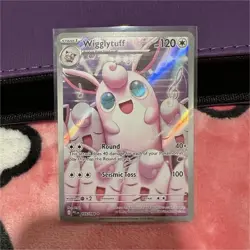 Pokemon Wigglytuff 105/094 Me02: Phantasmal Flames Holo Illustration Rare - Image 1