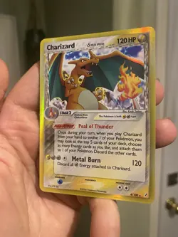 Charizard (Delta Species) 4/100 Crystal Guardians Holo Pokemon TCG MP - Image 4