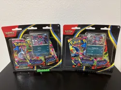 Pokemon Phantasmal Flames -Set of 2- Sneasel/Weavile 3-Pack Blister Sealed - Image 1