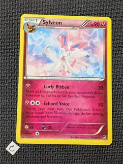 Sylveon 72/111 - XY Furious Fists Non Holo Rare Pokemon TCG NM - Image 1