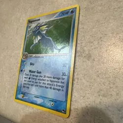 Pokemon - Vaporeon 6/17 Rare Holo Pop Series 3 - Image 4