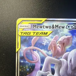 Pokemon Mewtwo & Mew GX TAG TEAM GX Promo Holo SM191 270 HP - Image 2