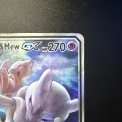 Pokemon Mewtwo & Mew GX TAG TEAM GX Promo Holo SM191 270 HP - Image 3