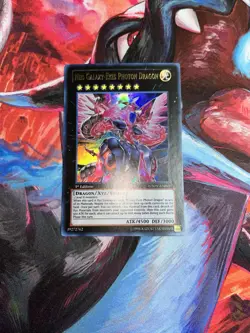 Yugioh! Neo Galaxy-Eyes Photon Dragon GAOV-EN041 Ultra Rare 1st Edition LP - Image 1