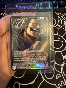 Crocodile - OP14-079 (Alternate Art) OP14-079 The Azure Sea's Seven Foil - Image 1