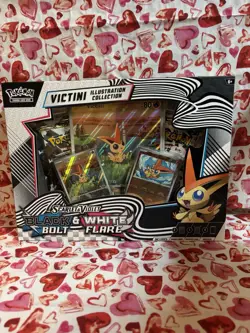 Pokemon Trading Card Unova Victini Illustration Collection Box - Image 1