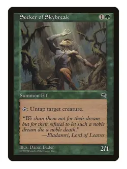 Seeker of Skybreak MTG Tempest Common LP Lightly Played Single Card - Image 1