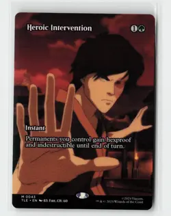 Heroic Intervention Borderless Avatar Magic The Gathering MTG Card - Image 1