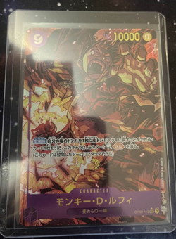 Monkey D Luffy OP09-119 Secret Parallel Emperors in the New World ONE PIECE Card - Image 1